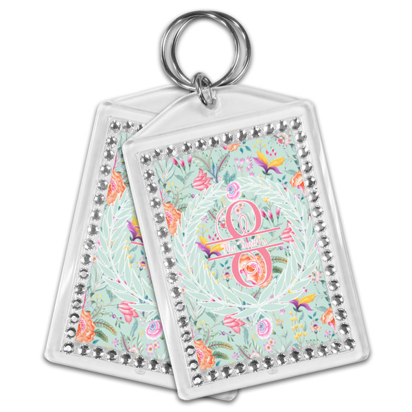 Exquisite Chintz Bling Keychain - MAIN