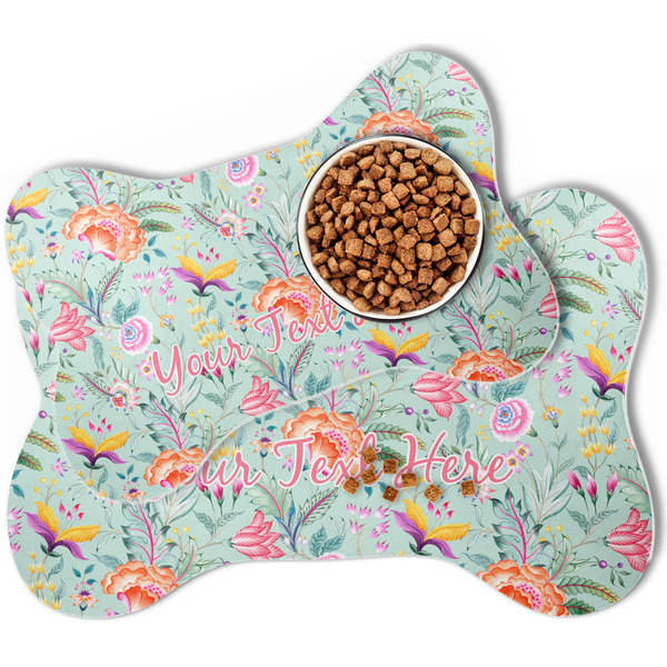 Exquisite Chintz Bone Shaped Dog Mats - MAIN