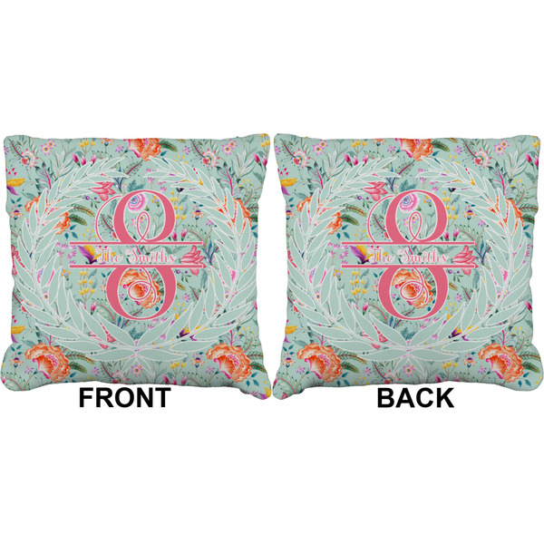 Exquisite Chintz Burlap Pillow Approval