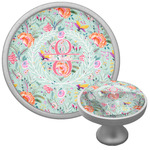 Exquisite Chintz Cabinet Knob (Silver) (Personalized)