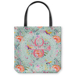Exquisite Chintz Canvas Tote Bag - Small - 13"x13" (Personalized)