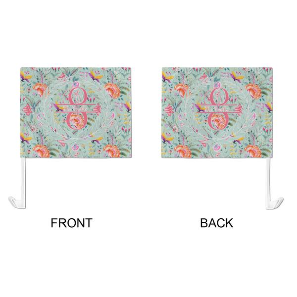 Exquisite Chintz Car Flag - Large - APPROVAL