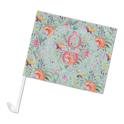 Exquisite Chintz Car Flag - Large (Personalized)