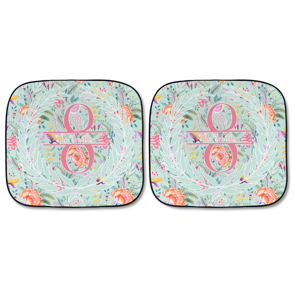 Exquisite Chintz Car Sun Shades - FRONT