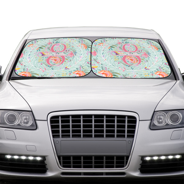 Exquisite Chintz Car Sun Shades - IN CONTEXT
