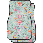 Exquisite Chintz Car Floor Mats (Front Seat) (Personalized)