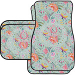 Exquisite Chintz Car Floor Mats Set - 2 Front & 2 Back (Personalized)