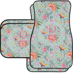 Exquisite Chintz Car Floor Mats Set - 2 Front & 2 Back (Personalized)