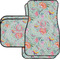 Exquisite Chintz Car Floor Mats Set - 2 Front & 2 Back (Personalized)