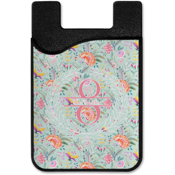 Exquisite Chintz Cell Phone Credit Card Holder
