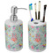 Exquisite Chintz Ceramic Bathroom Accessories Set (Personalized)