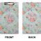 Exquisite Chintz Clipboard (Legal) (Front + Back)