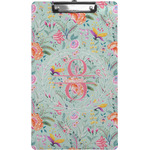 Exquisite Chintz Clipboard (Legal Size) (Personalized)