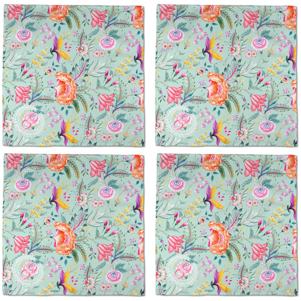 Exquisite Chintz Cloth Napkins - Personalized Dinner (APPROVAL) Set of 4