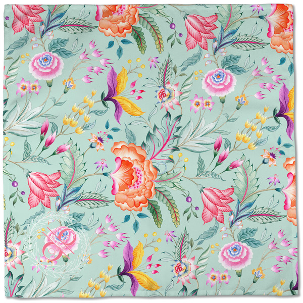 Exquisite Chintz Cloth Napkins - Personalized Dinner (Full Open)