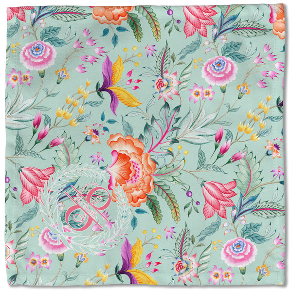 Exquisite Chintz Cloth Napkins - Personalized Lunch (Single Full Open)