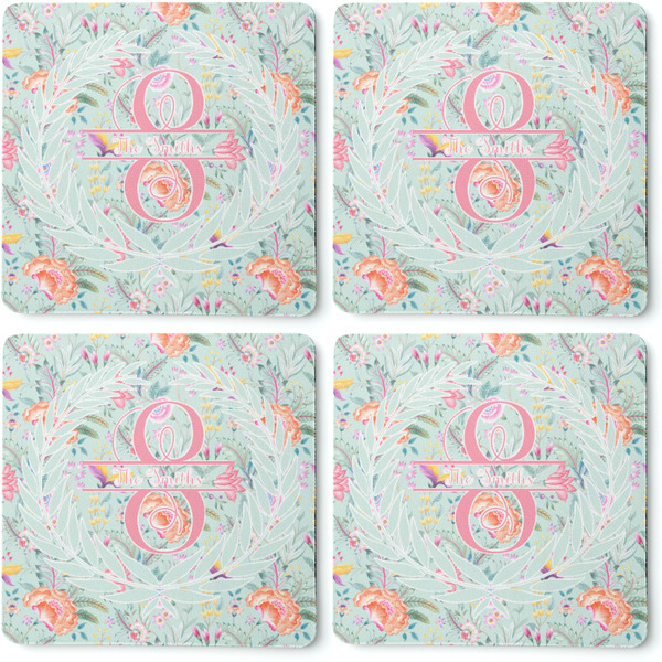 Exquisite Chintz Coaster Rubber Back - Apvl