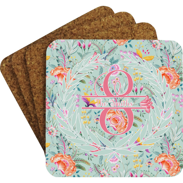 Exquisite Chintz Coaster Set (Personalized)