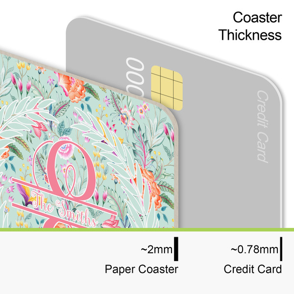 Exquisite Chintz Coaster Thickness