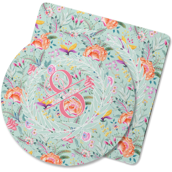 Custom Exquisite Chintz Rubber Backed Coaster (Personalized)