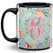 Exquisite Chintz 11 Oz Coffee Mug - Black (Personalized)