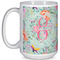 Exquisite Chintz 15 Oz Coffee Mug - White (Personalized)