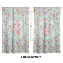 Exquisite Chintz Curtain Panel - Custom Size (Personalized)