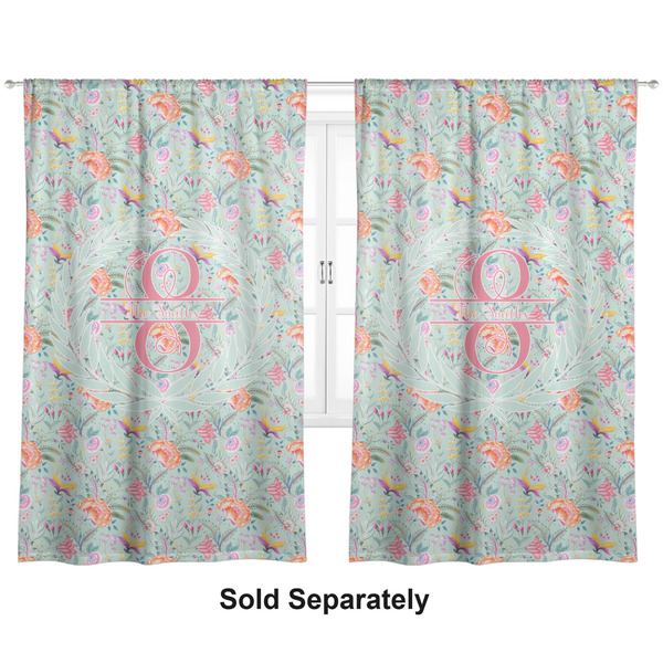 Exquisite Chintz Curtains Double