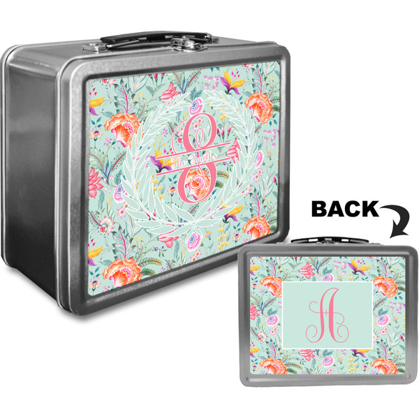 Exquisite Chintz Custom Lunch Box / Tin Approval
