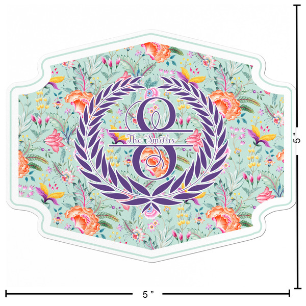 Exquisite Chintz Custom Shape Iron On Patches - L - APPROVAL