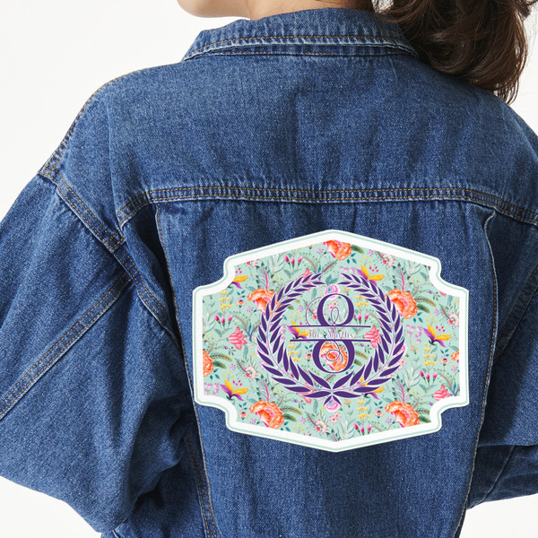Custom Exquisite Chintz Twill Iron On Patch - Custom Shape - 3XL (Personalized)