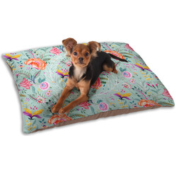 Exquisite Chintz Dog Bed - Small w/ Name and Initial