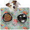 Exquisite Chintz Dog Food Mat - Medium LIFESTYLE