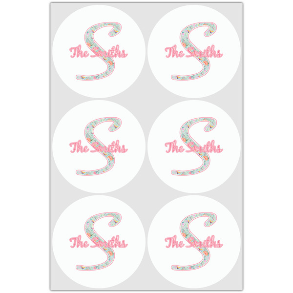 Exquisite Chintz Drink Topper - Large - Set of 6