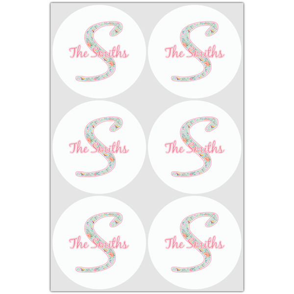 Exquisite Chintz Drink Topper - XLarge - Set of 6