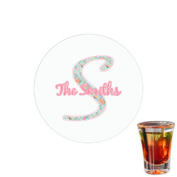 Exquisite Chintz Printed Drink Topper - 1.5" (Personalized)