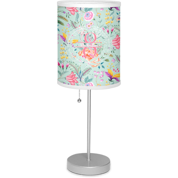 Custom Exquisite Chintz 7" Drum Lamp with Shade Polyester (Personalized)