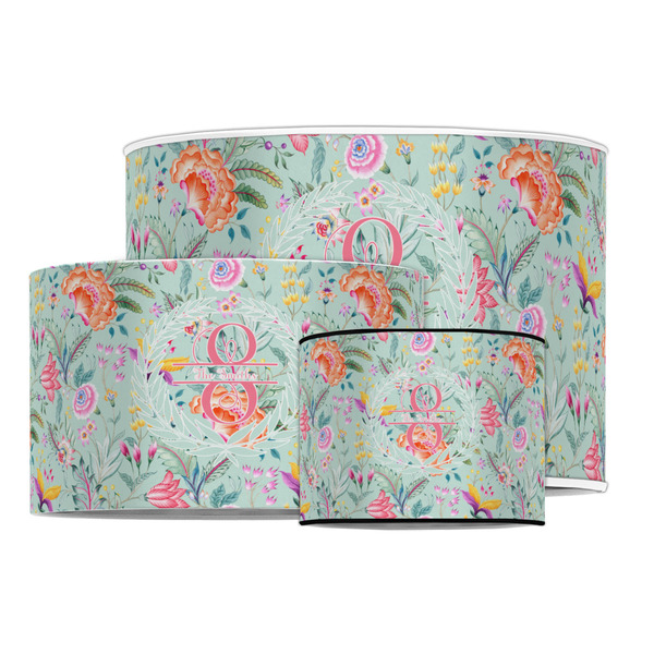 Exquisite Chintz Drum Lampshades - MAIN