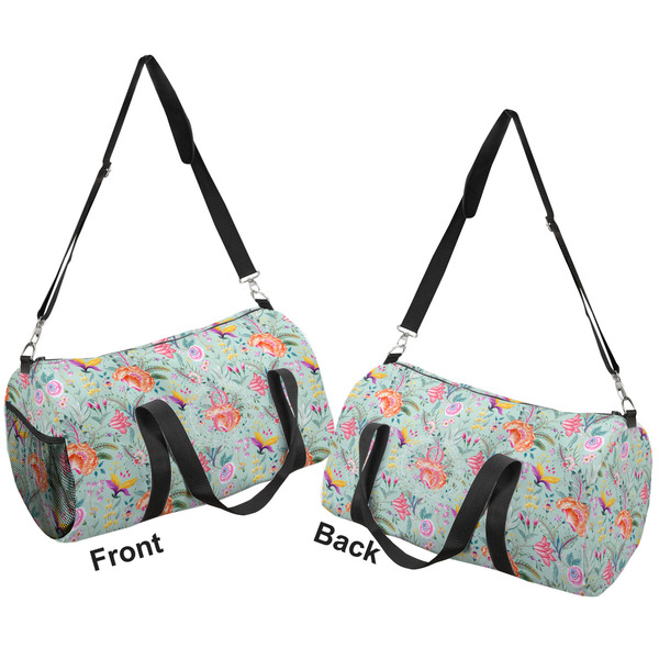 Exquisite Chintz Duffle bag large front and back sides