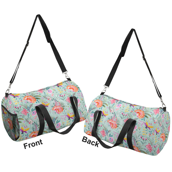 Exquisite Chintz Duffle bag small front and back sides