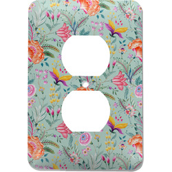 Exquisite Chintz Electric Outlet Plate (Personalized)