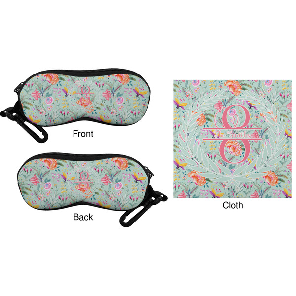 Exquisite Chintz Eyeglass Case & Cloth (Approval)
