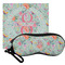 Exquisite Chintz Eyeglass Case & Cloth Set