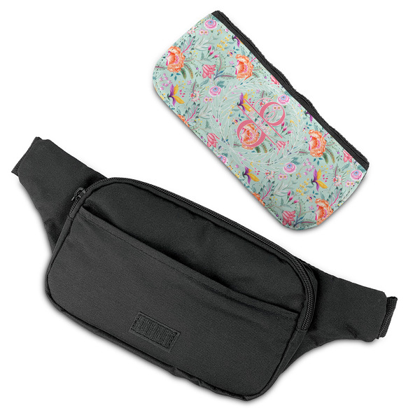 Exquisite Chintz Fanny Packs - FLAT (flap off)
