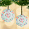 Exquisite Chintz Frosted Glass Ornament - MAIN PARENT