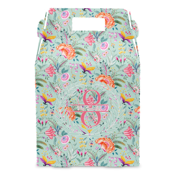 Exquisite Chintz Gable Favor Box - Front