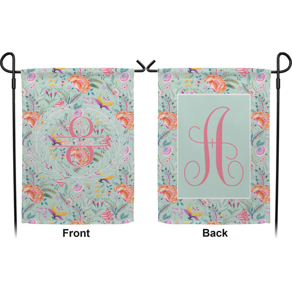 Exquisite Chintz Garden Flag - Double Sided Front and Back