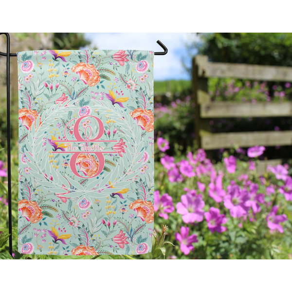 Exquisite Chintz Garden Flag - Outside In Flowers