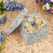 Exquisite Chintz Gift Boxes with Lid - Canvas Wrapped - Medium - In Context