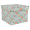 Exquisite Chintz Gift Boxes with Lid - Canvas Wrapped - X-Large - Front/Main